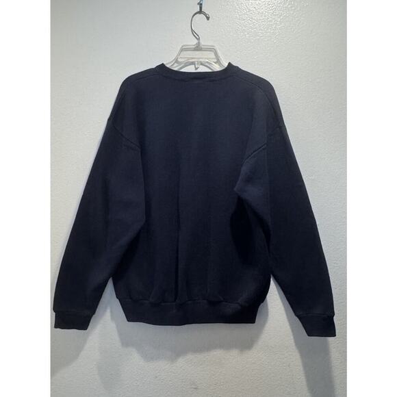 Vintage Pooh 100 Acre Collection Winnie The Pooh Navy Blue Pullover Sweatshirt - Picture 2 of 7